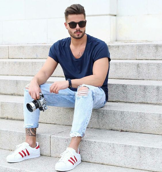 Tenis para usar com calça jeans masculino hotsell